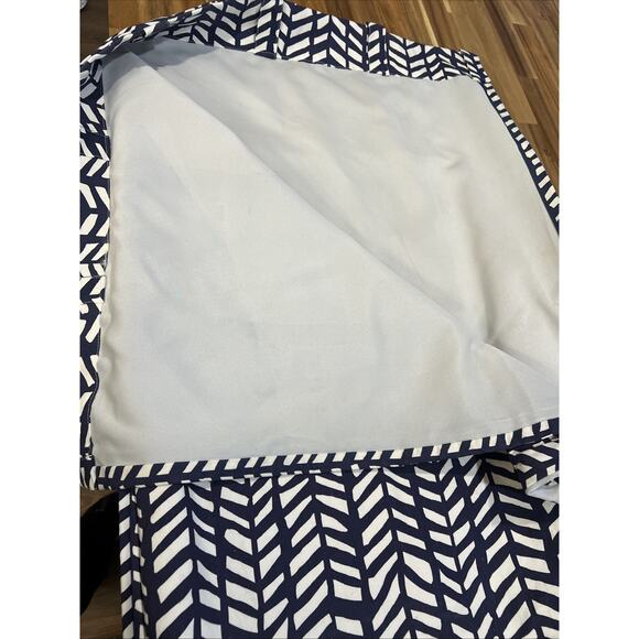 Pottery Barn Kids Set Of 2 XL 100% Cotton Broken Arrows Blackout Curtains 44x84 - Picture 8 of 11